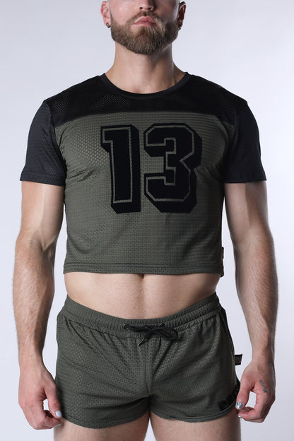 Starter Mesh Crop Tee (WHOLESALE) - TIMOTEO