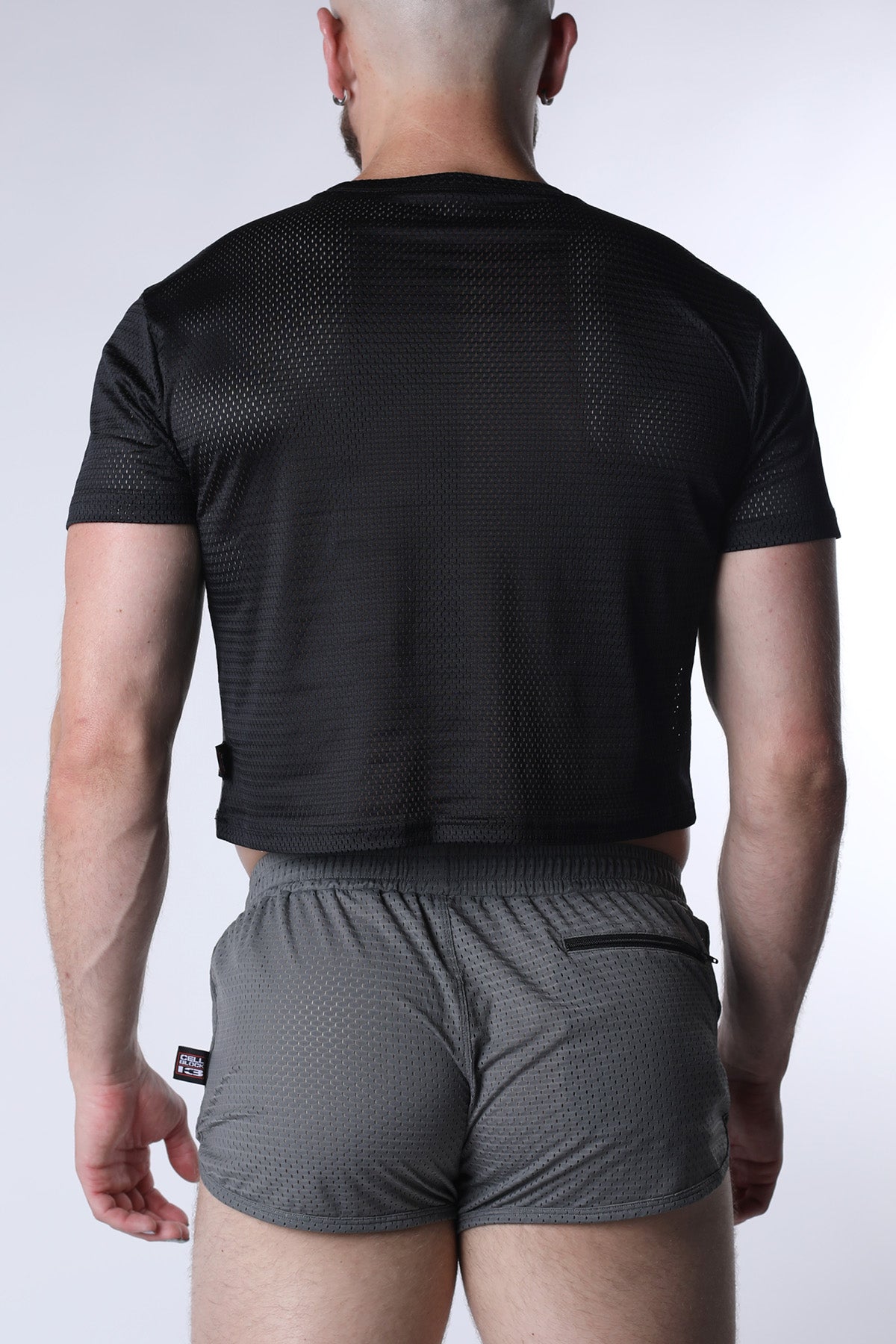 Starter Mesh Crop Tee (WHOLESALE) - TIMOTEO