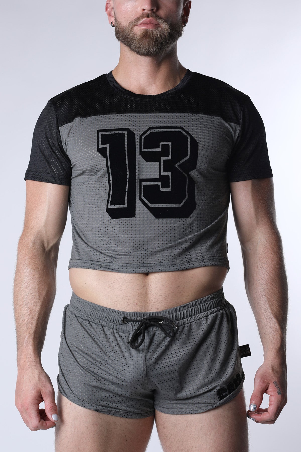 Starter Mesh Crop Tee (WHOLESALE) - TIMOTEO