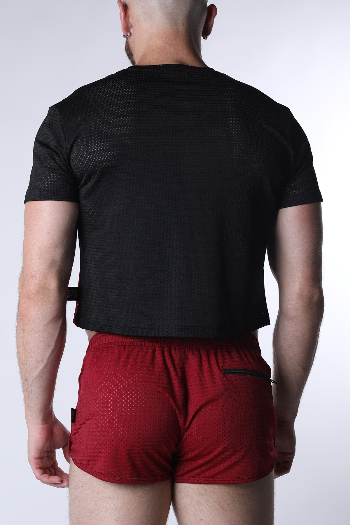 Starter Mesh Crop Tee (WHOLESALE) - TIMOTEO