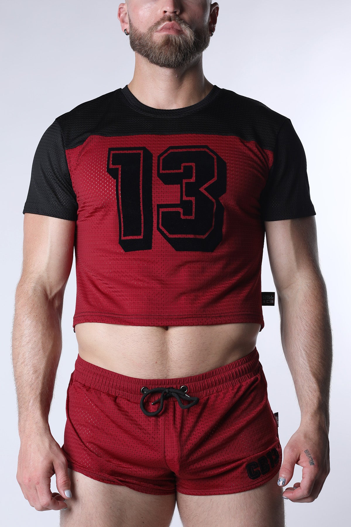 Starter Mesh Crop Tee (WHOLESALE) - TIMOTEO