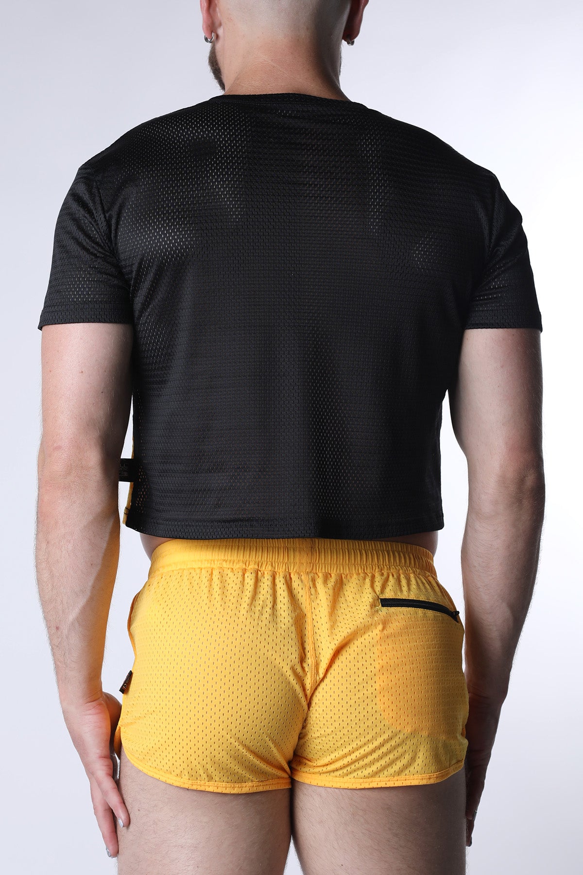 Starter Mesh Crop Tee (WHOLESALE) - TIMOTEO