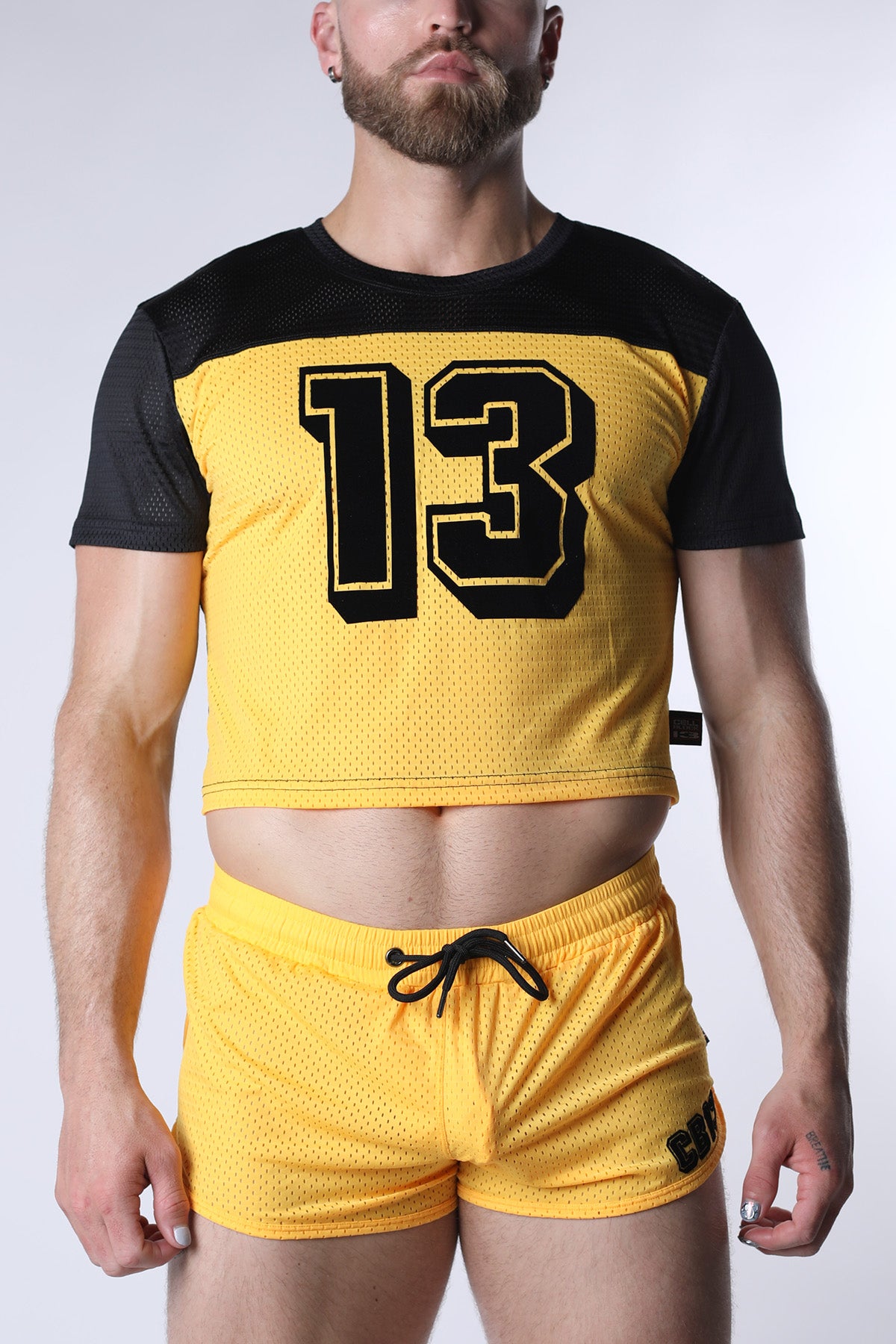 Starter Mesh Crop Tee (WHOLESALE) - TIMOTEO