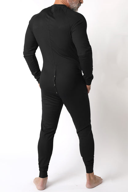 Tahoe Snap Up Union Suit w/ Pockets
