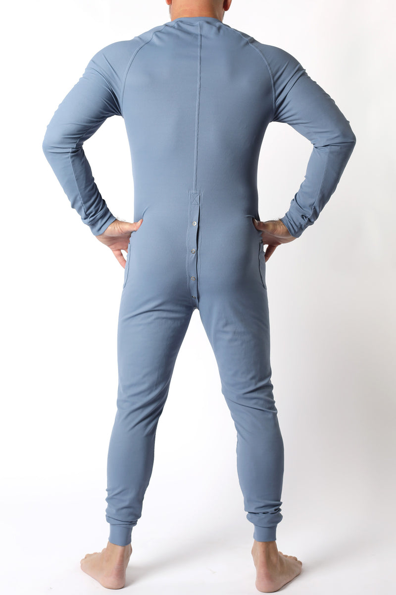 Tahoe Snap Up Union Suit w/ Pockets (WHOLESALE) - TIMOTEO