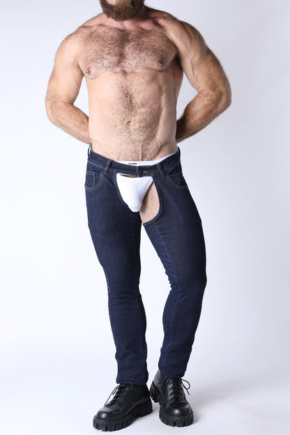 Terry Denim Chap