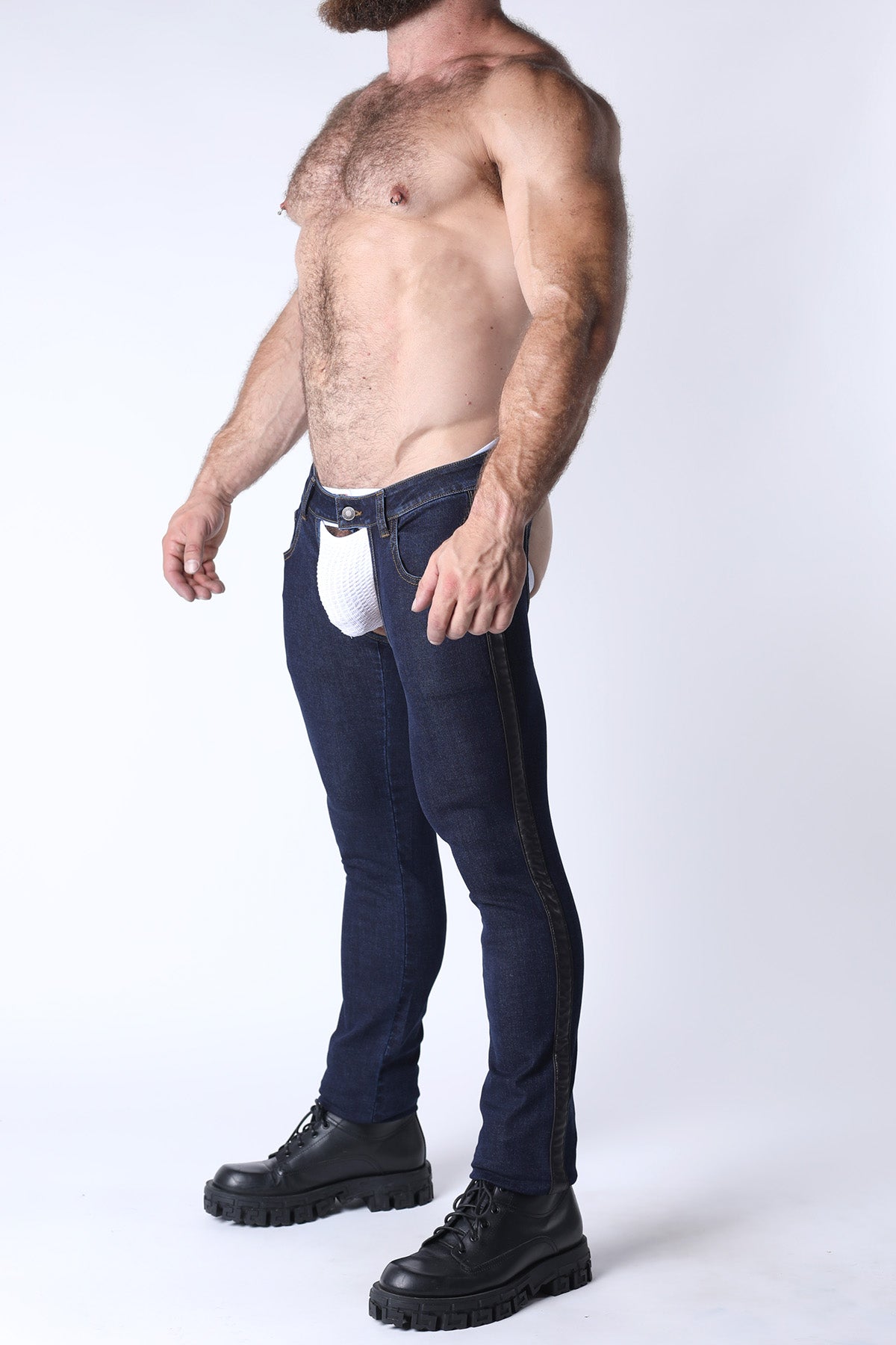 Terry Denim Chap