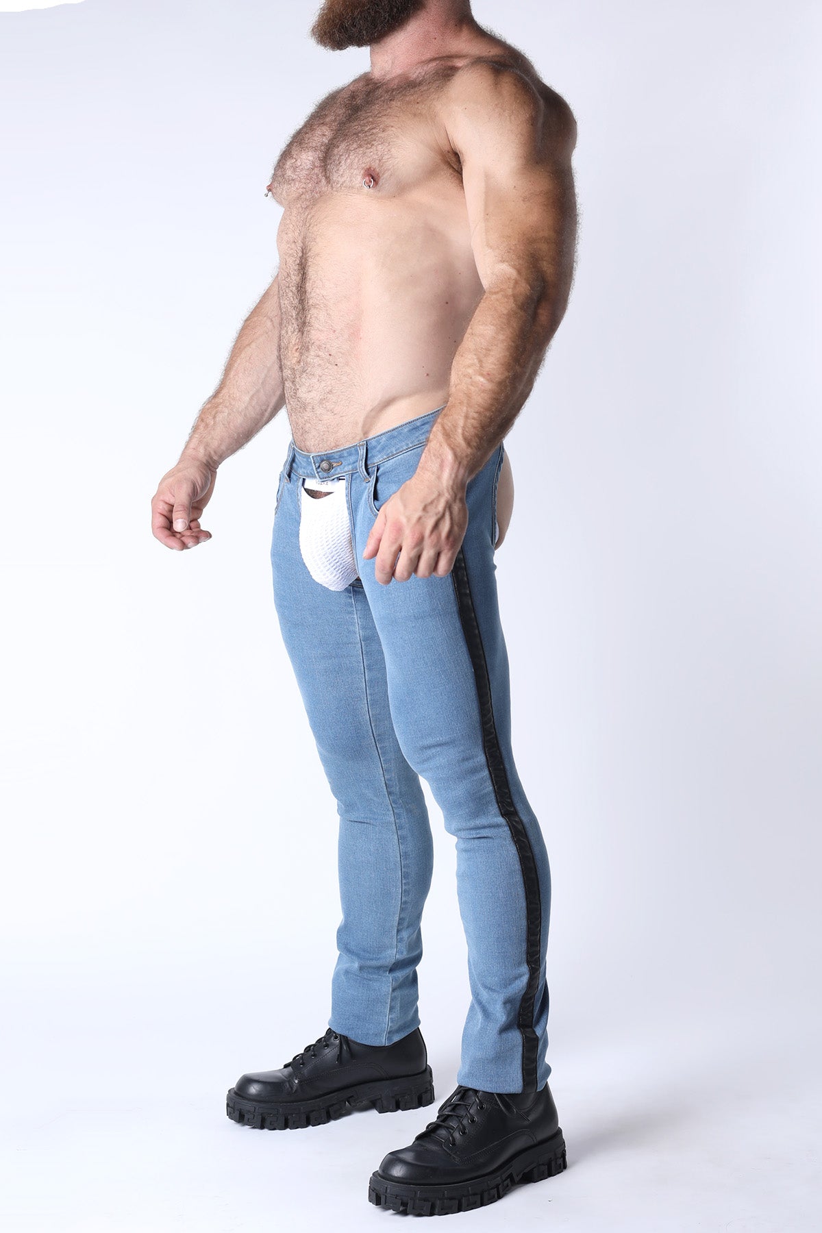 Terry Denim Chap