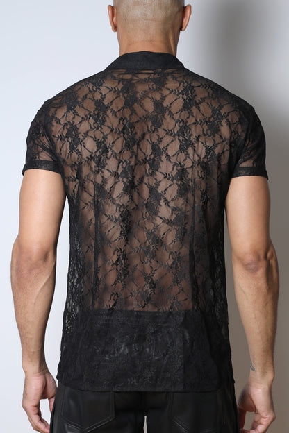 Windsor Button Down Lace Shirt