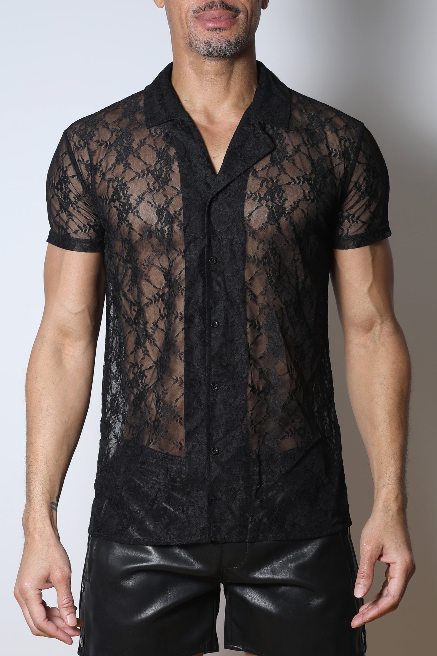 Windsor Button Down Lace Shirt