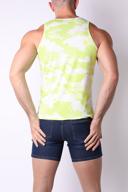 X-Fit Camo Cloud Tank Top - TIMOTEO