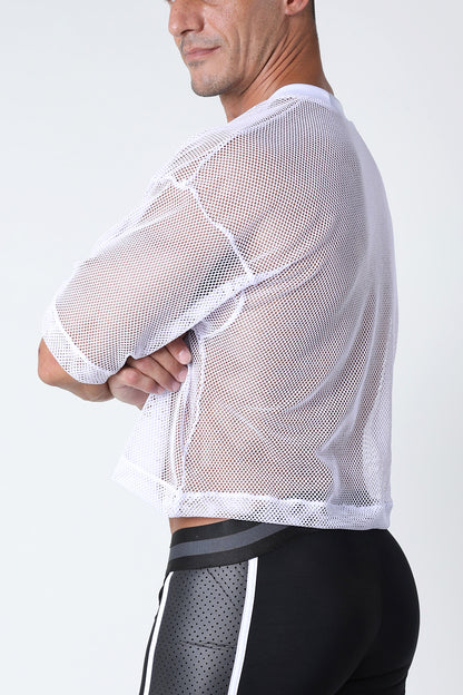Kick Off Mesh Crop Top
